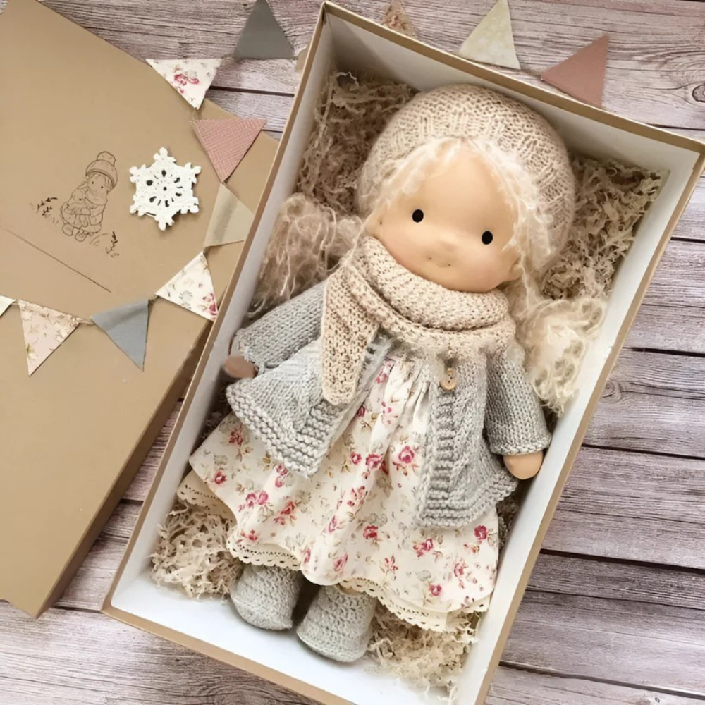 Doll Cuddly Waldorf Style Kids Soft Toy