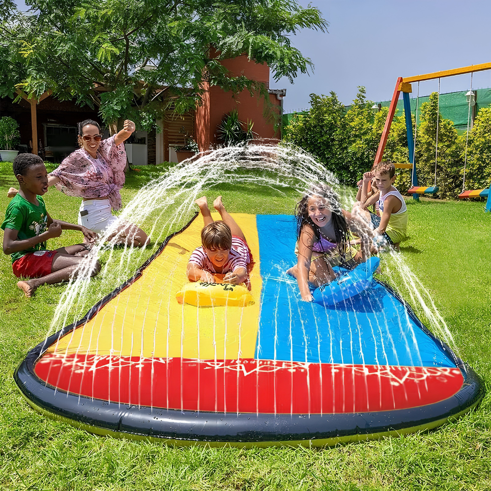 Inflatable Water Slide Backyard Kids Splash Play Toy