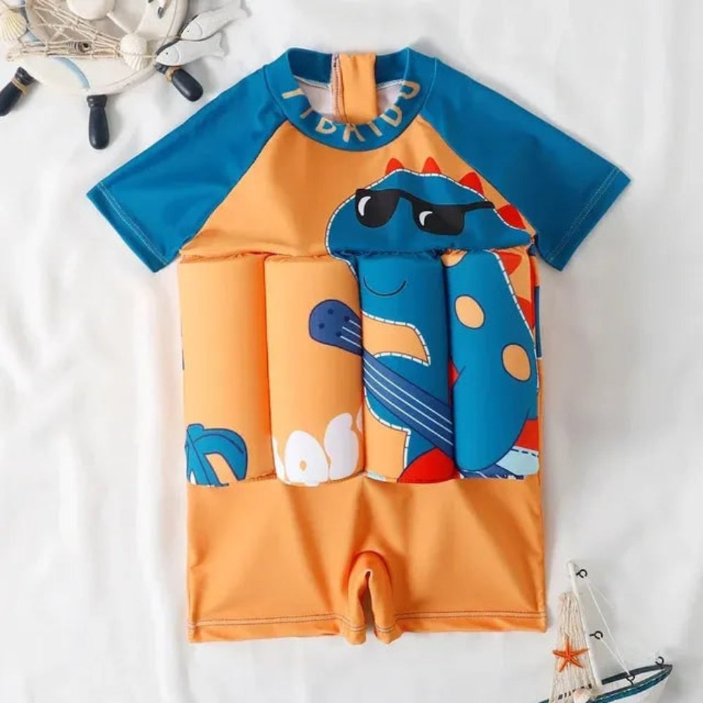 Kids Swim Vest Floatation Suit Fun Design Buoyancy Swimsuit - Image 4