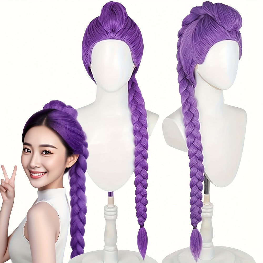 Kids Wig Set Children's Costume Wig Kpop Wig Women's Cosplay - Image 3