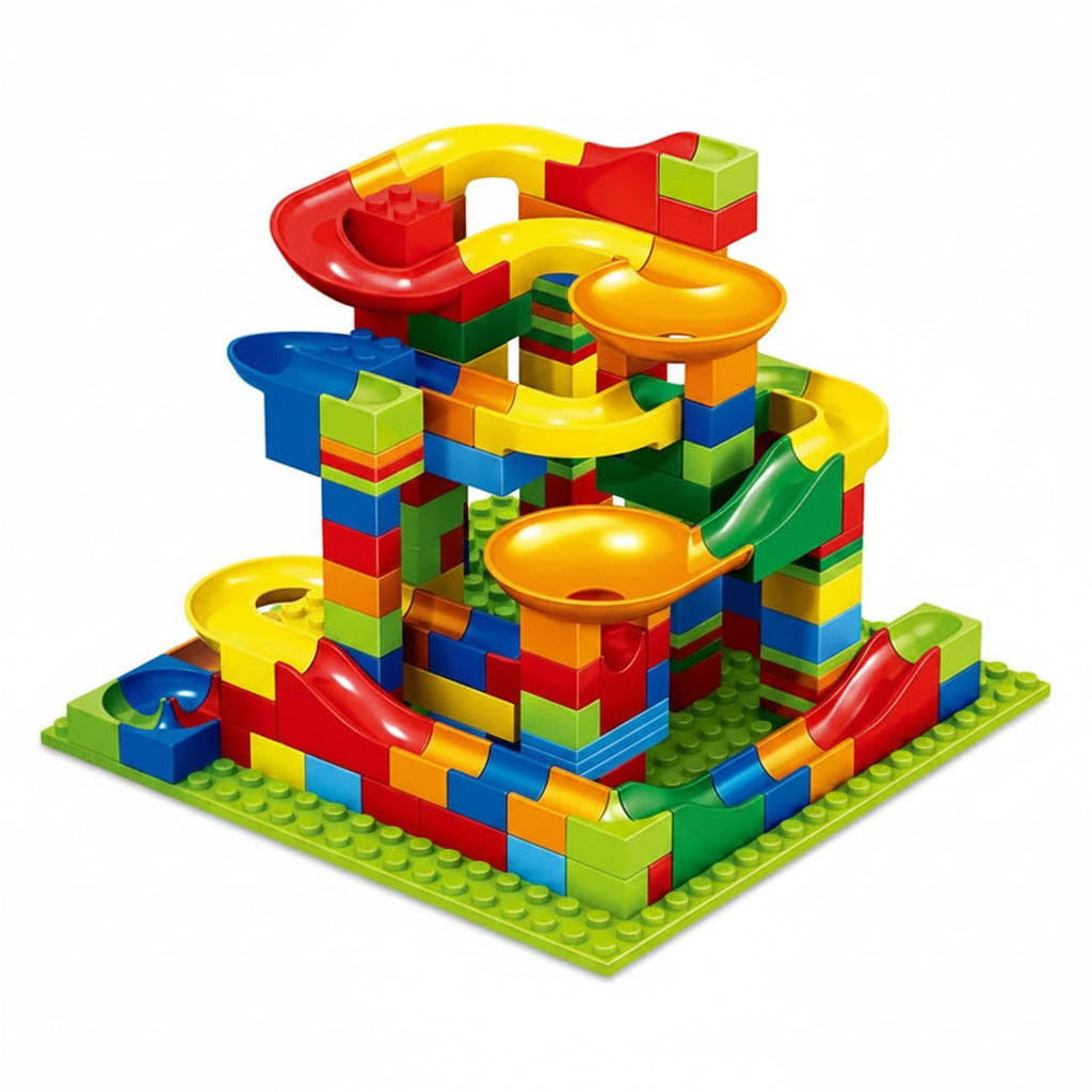Marble Run Construction Toy Track Set Marble Track Set - Image 1
