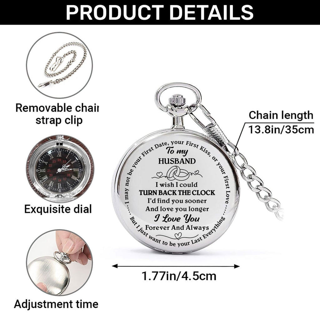 Personalized Pocket Watch Custom Pocket Watch Engraved Pocket Watch - Image 7