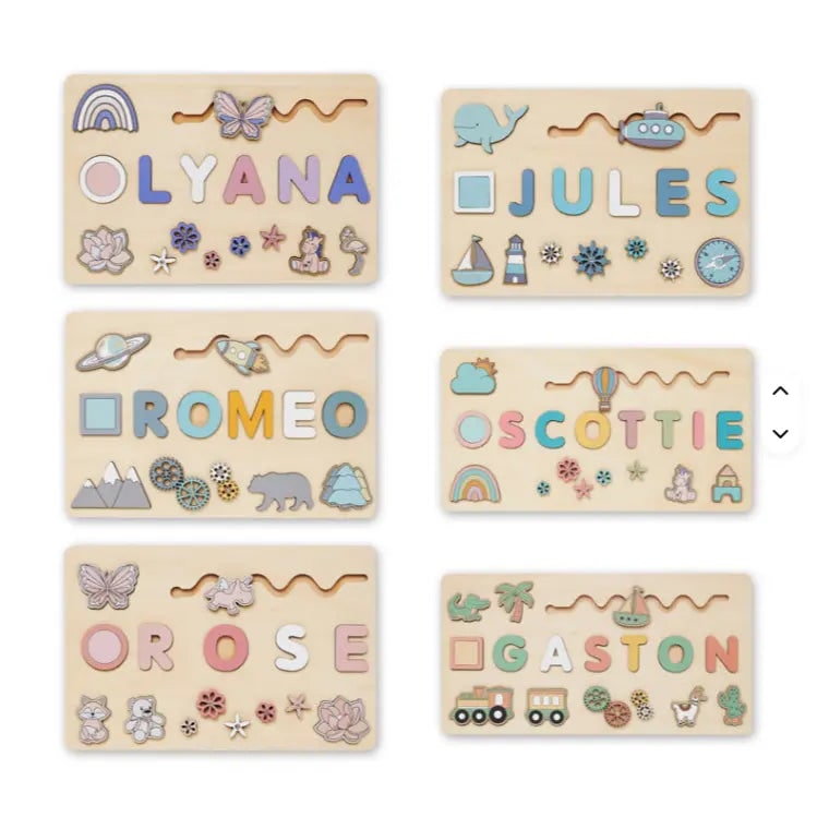 Personalized Puzzle Wooden Toy Custom Name Puzzle - Image 11