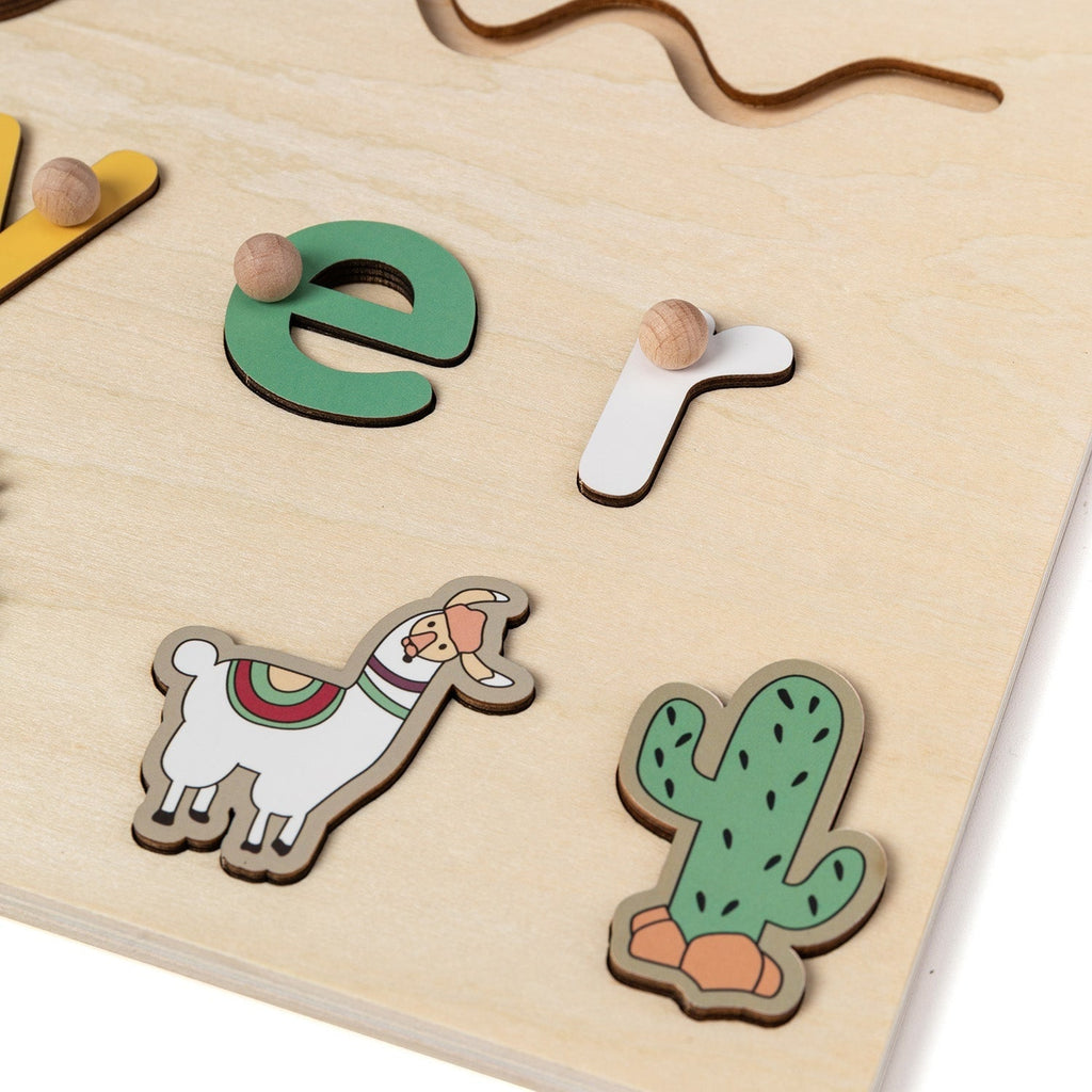 Personalized Puzzle Wooden Toy Custom Name Puzzle - Image 8