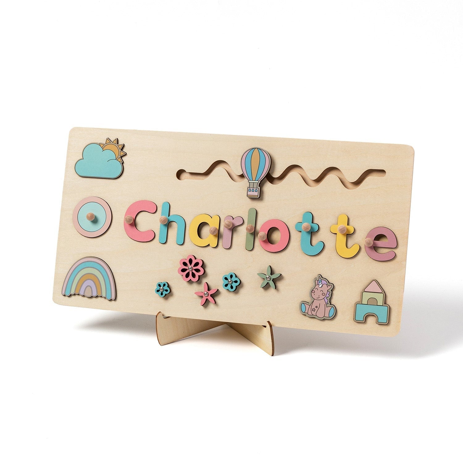 Personalized Puzzle Wooden Toy Custom Name Puzzle - Image 9