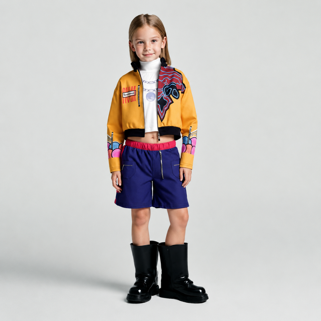 Kids Costume Set Stage Performance Outfit