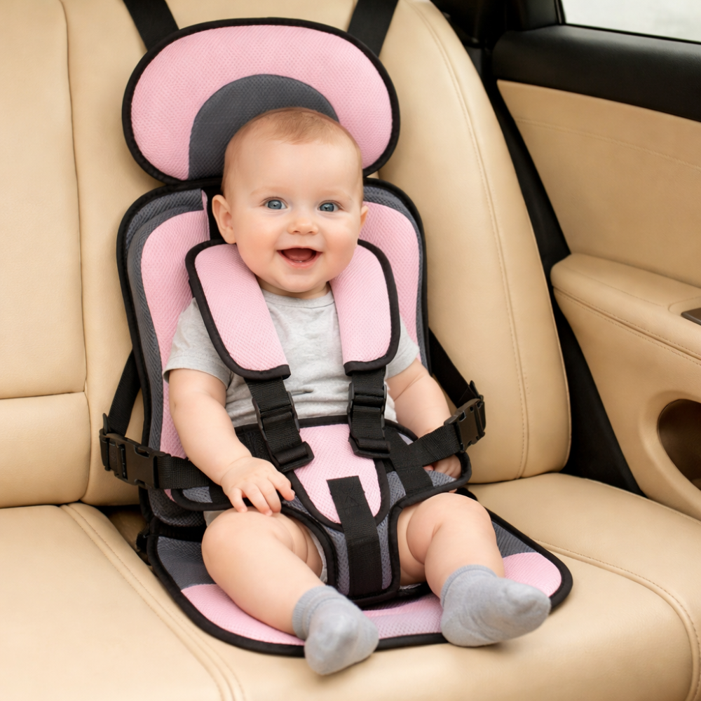 Portable Car Seat Booster Child Car Seat Kids Booster Seat Women's - Image 9