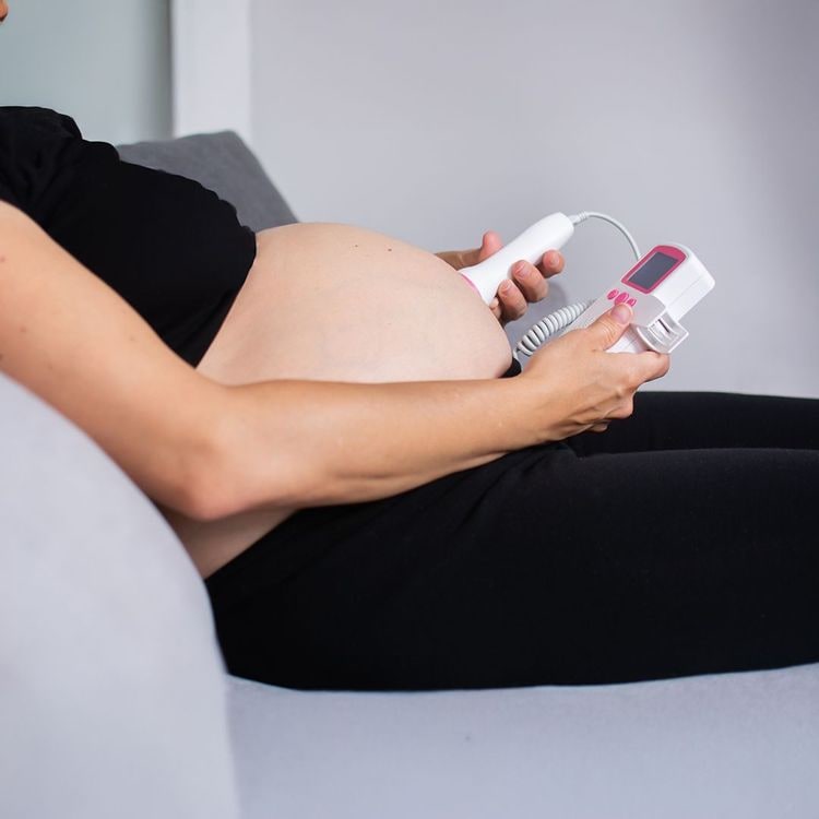 Portable Fetal Monitor Portable Fetal Doppler Baby Heart Monitor - Image 8