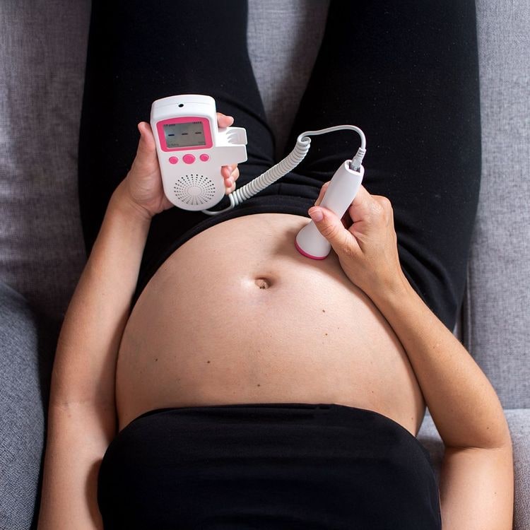Portable Fetal Monitor Portable Fetal Doppler Baby Heart Monitor - Image 9