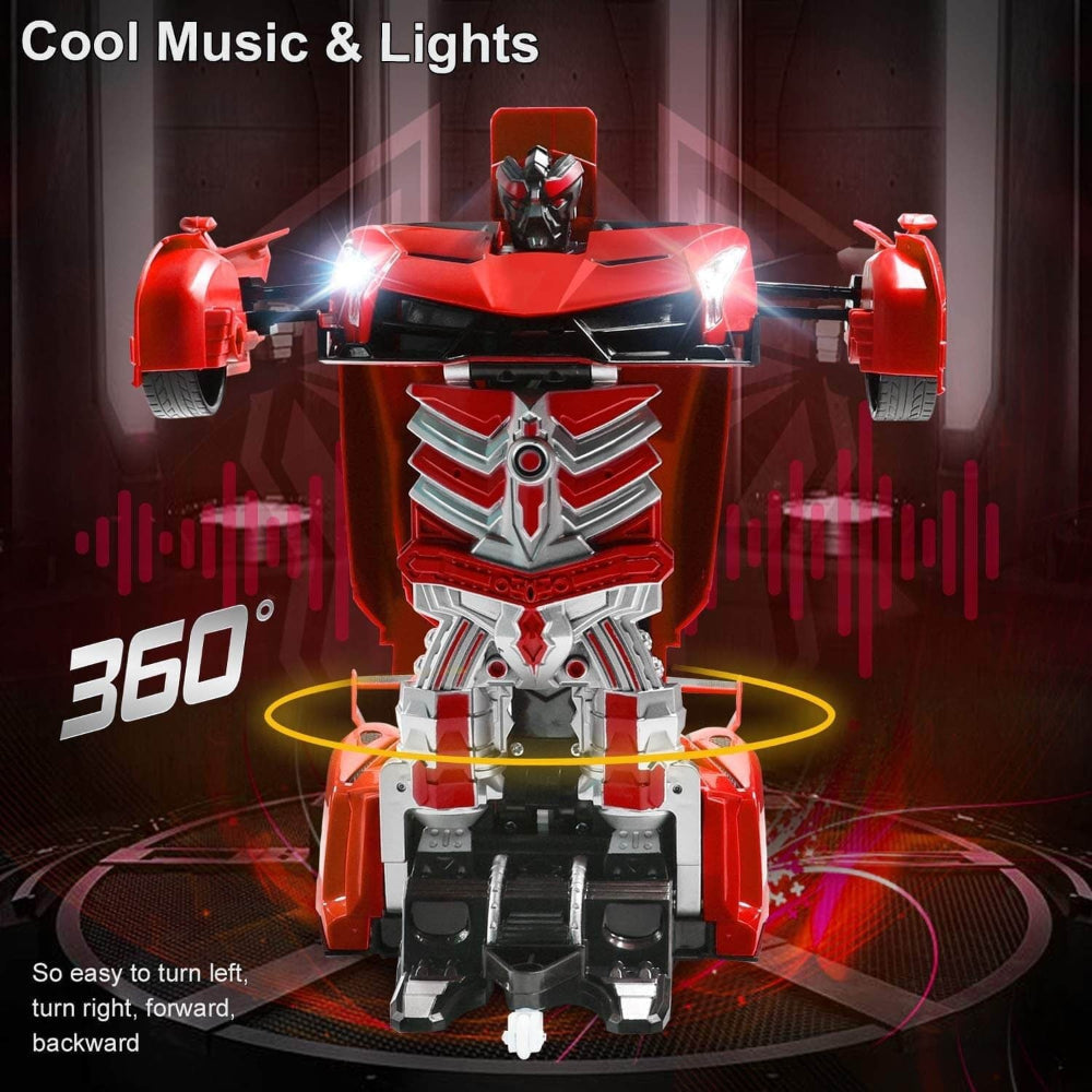 Rc Robot Car Remote Control Car Transformer Car Action Toy - Image 13