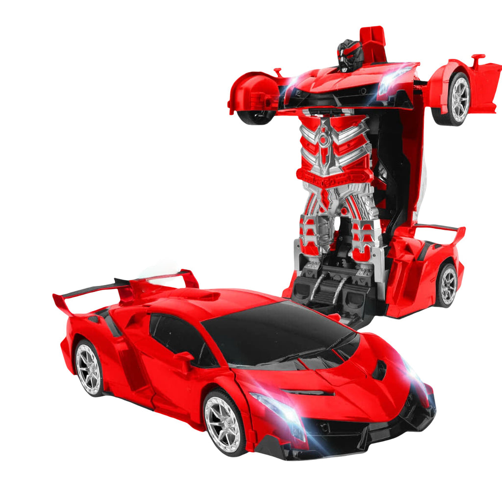 Remote Control Car Transforming Robot Gesture Sensing Toy