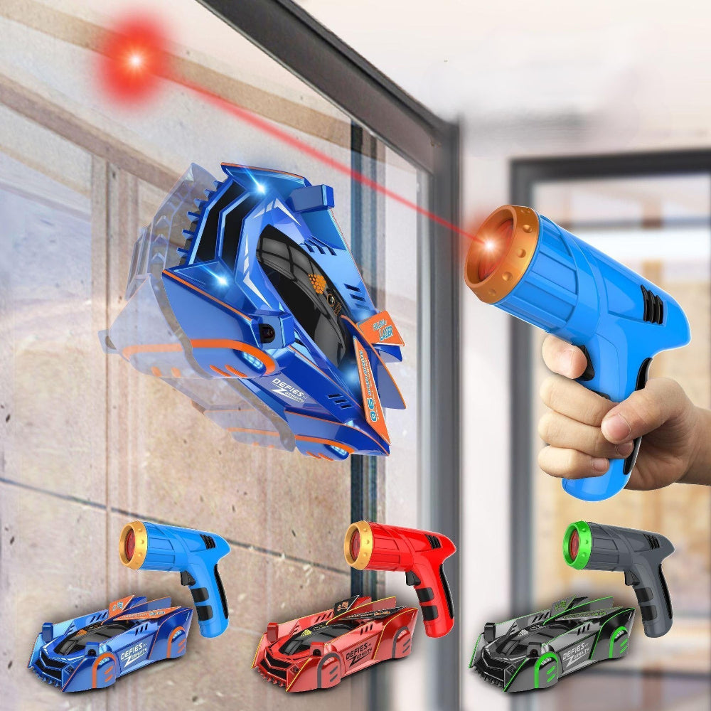 Remote Control Stunt Car Gravity-Defying Action Laser Rc Car - Image 4