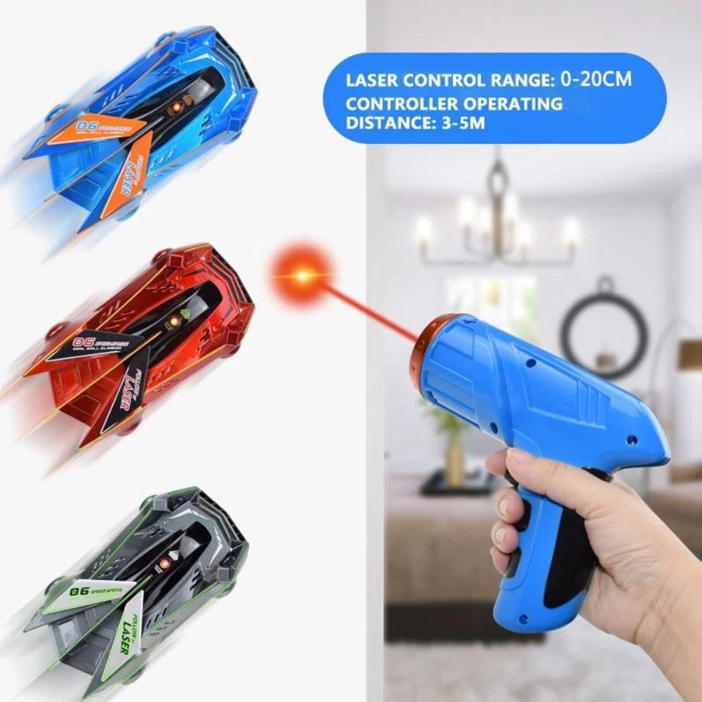 Remote Control Stunt Car Gravity-Defying Action Laser Rc Car - Image 5